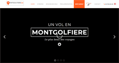 Desktop Screenshot of montgolfiere.be